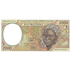 P303Ff Central African Republic - 2000 Francs Year 1999